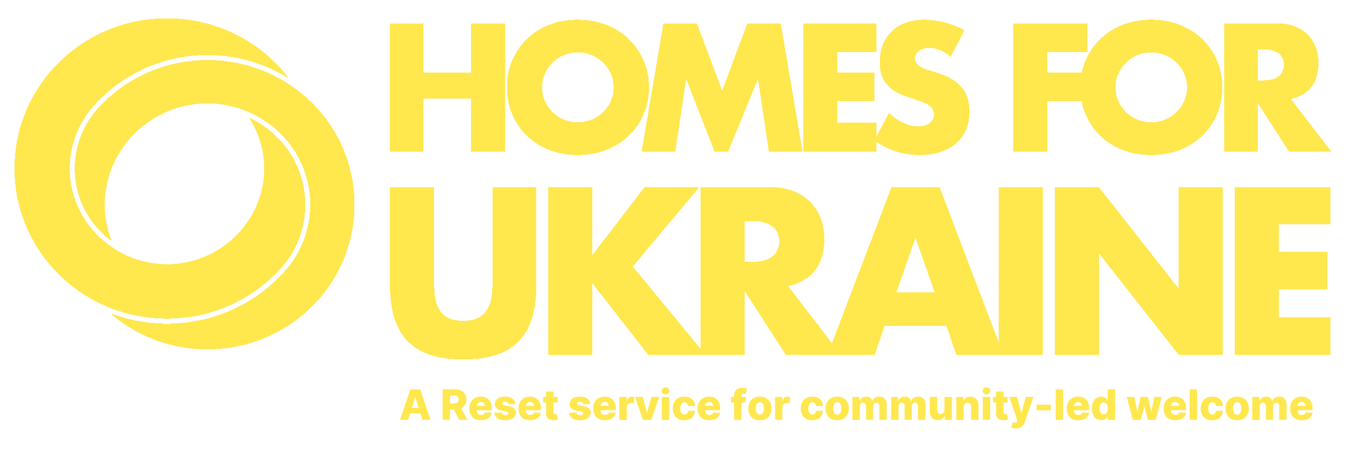 Homes for Ukraine Logo